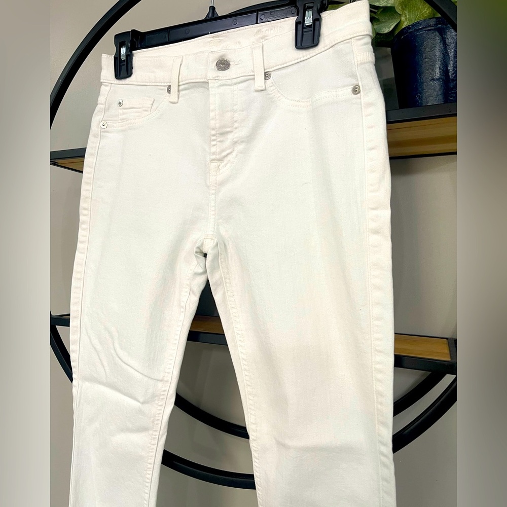 7 for all mankind, white jeans, size 29, NWOT
